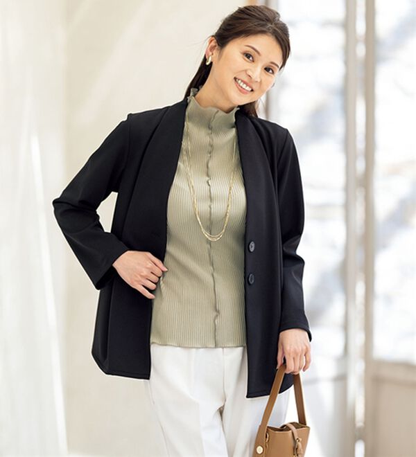 ルフラン（ルフラン）の「【３色組】プリーツロングプルオーバー（カットソー）」｜詳細画像