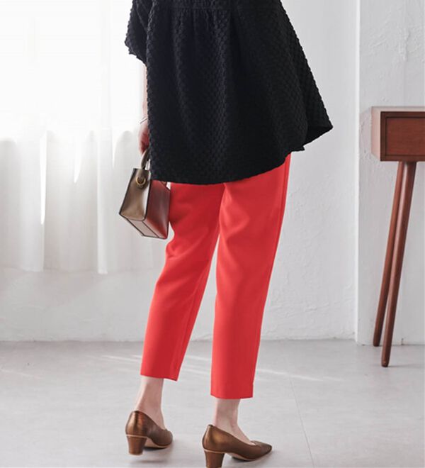 RANAN（ラナン）の「美脚シルエットクロップドパンツ（フルレングスパンツ）」｜詳細画像