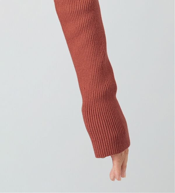 BELLUNA（ベルーナ）の「【安心感あるプチプラニット】リブニットタートルネックプルオーバー（ニット・セーター）」｜詳細画像