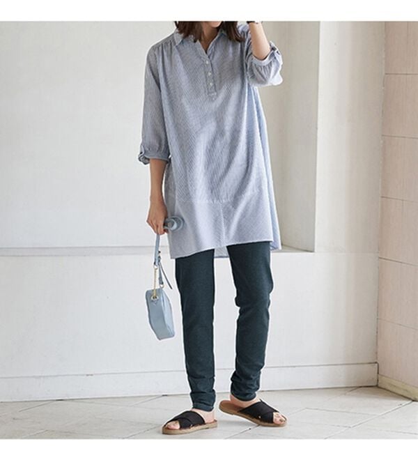 BELLUNA（ベルーナ）の「デニム調レギンス（スパッツ・レギンス）」｜詳細画像