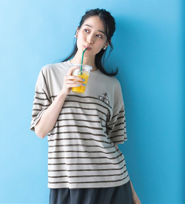 「＜Ｄｉｓｎｅｙ＞綿混素材ゆるっとＴシャツ（カットソー）」｜詳細画像