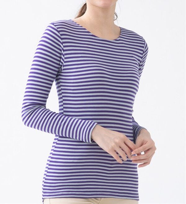 LAVIENNE（ラヴィエンヌ）の「綿１００％吸湿発熱あったかインナー　カップ付（ブラトップ・カップ付きインナー）」｜詳細画像