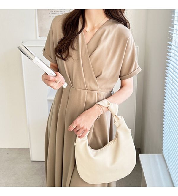 GeeRA（ジーラ）の「カシュクールフレアーワンピース（その他ワンピース）」｜詳細画像