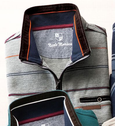 「＜ニコル　モリソン＞こだわる大人の好印象トレーナー（メンズトレーナー）」