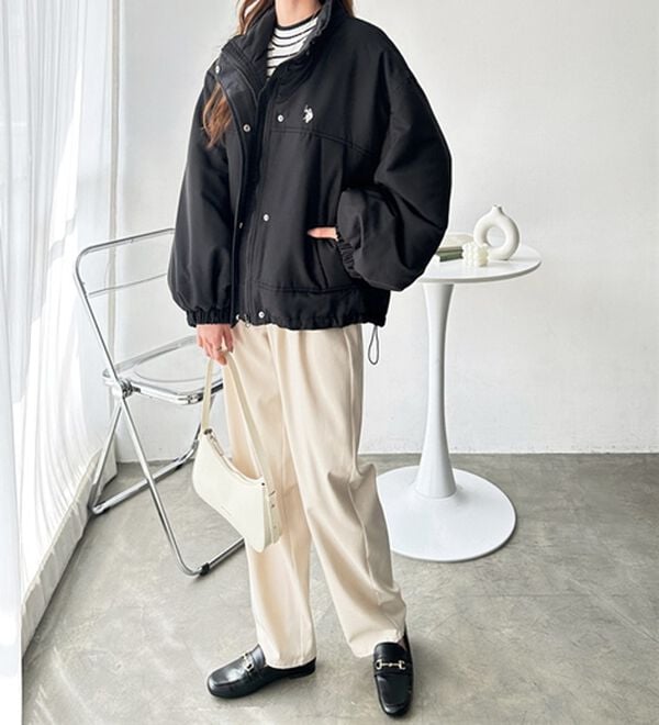 GeeRA（ジーラ）の「【U.S. POLO ASSN.】モンスター中わたブルゾン（ブルゾン）」｜詳細画像