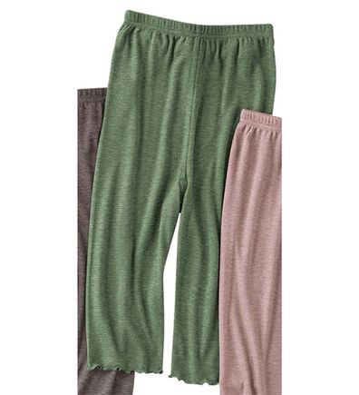 LAVIENNE（ラヴィエンヌ）の「うすくてのび～る発熱レギンス（５分丈）（肌着・インナーウェア）」