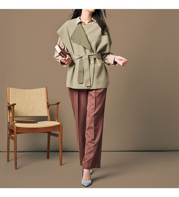 RANAN（ラナン）の「ウールライクライトべスト（ベスト）」｜詳細画像