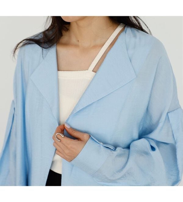 GeeRA（ジーラ）の「ビッグシルエットシャツジャケット（シャツ）」｜詳細画像