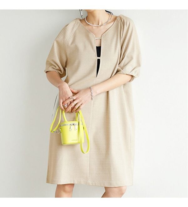 GeeRA（ジーラ）の「前後２ＷＡＹデザインミニワンピース（その他ワンピース）」｜詳細画像