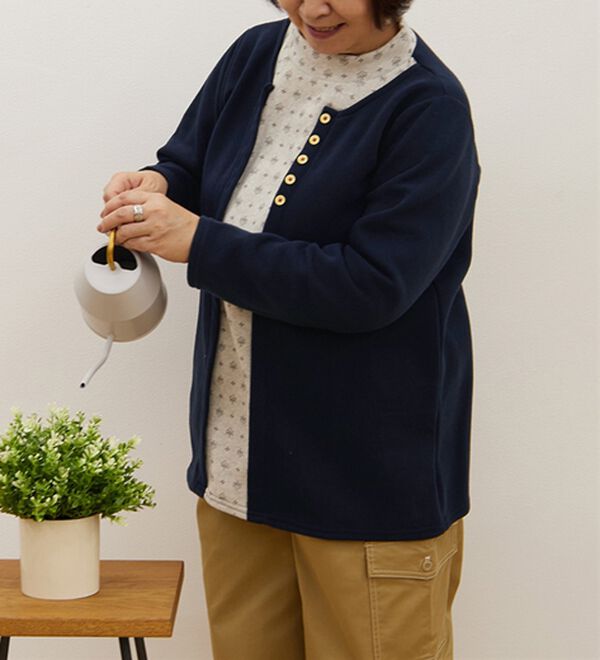 ルフラン（ルフラン）の「【４色組】手抜きに見せないお洒落なプルオーバー（カットソー）」｜詳細画像