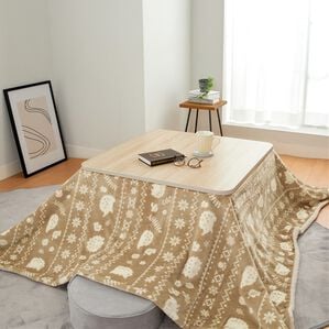 「ふわふわこたつ中掛け毛布（こたつ布団）」｜ハリネズミベージュ