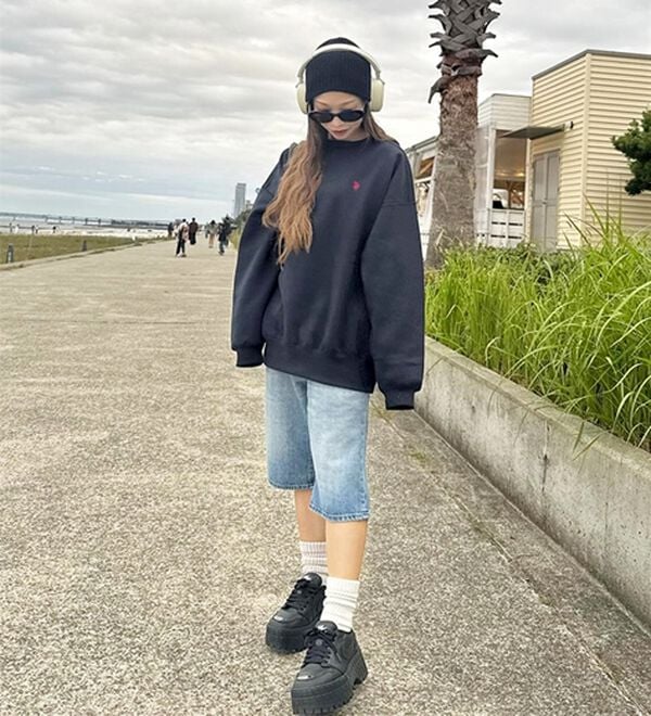 GeeRA（ジーラ）の「【U.S. POLO ASSN.】表ピーチ裏起毛スウェット（トレーナー・スウェット）」｜詳細画像