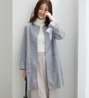 BELLUNA（ベルーナ）の「フェイクスエード切替デザインジャケット（その他ジャケット）」｜詳細画像