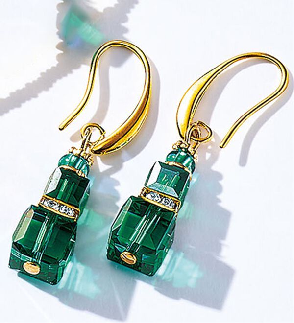 BELLUNA（ベルーナ）の「ベネチアンガラス　ピアス（イヤリング・ピアス）」｜グリーン