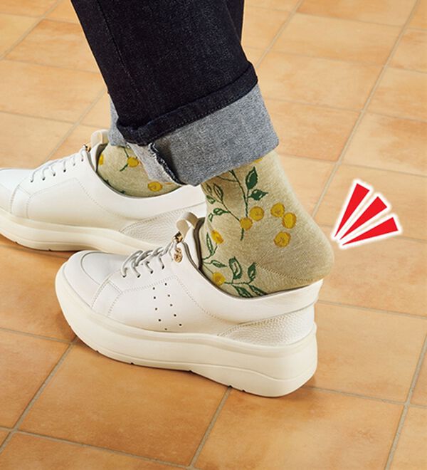 ルフラン（ルフラン）の「＜トップフィット＞サッと履ける防水厚底スニーカー（スニーカー）」｜詳細画像