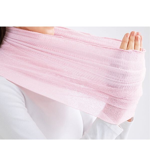 「【３色組】シルク混着るだけオシャレネックカバー（その他下着・インナーウェア）」｜詳細画像