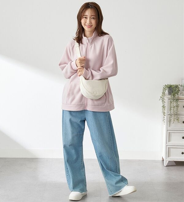 BELLUNA（ベルーナ）の「毎日着られる！快適フリースジップジャケット（その他カーディガン）」｜詳細画像