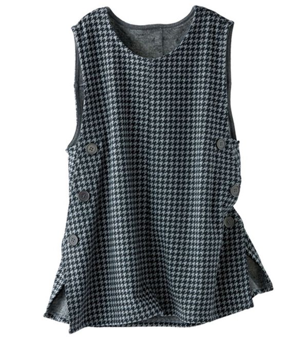 BELLUNA（ベルーナ）の「まるで着る毛布！裏ファーボタン使いベスト（ベスト）」｜千鳥