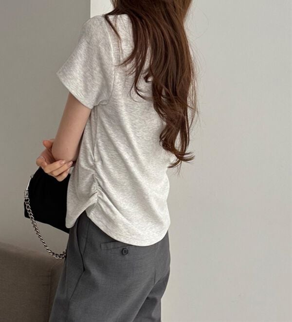 GeeRA（ジーラ）の「【ＵＳ．ＰＯＬＯ．ＡＳＳＮ】接触冷感Vネックヘンリーリブカットソー（カットソー）」｜詳細画像