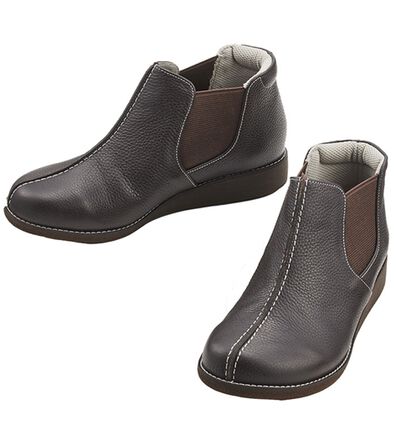 ルフラン（ルフラン）の「メディフィット　５Ｅゆったりサイドゴムブーツ（ブーツ）」