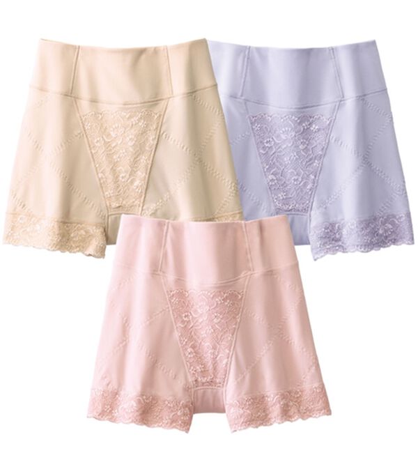 「【３色組】美容整体師監修骨盤底筋サポートショーツ（ショーツ）」｜3色組