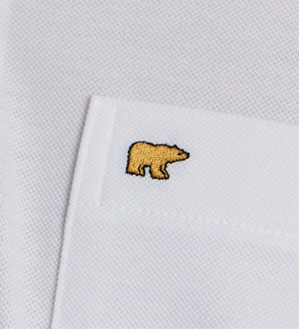 「＜ゴールデンベア＞上質国産ポロシャツ　選べる袖丈（半袖・７分袖）（メンズシャツ）」｜詳細画像