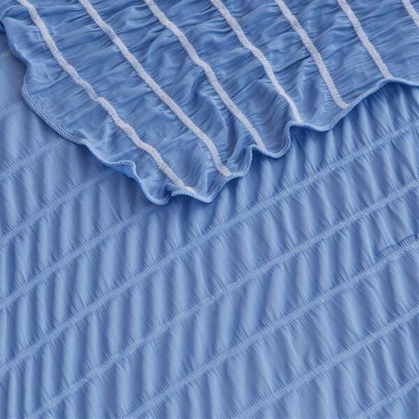 iellio（イエリオ）の「ひんやり冷感くしゅくしゅケット（肌掛布団・タオルケット）」｜詳細画像