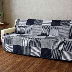 「刺し子調涼やかシリーズ（ソファーカバー）」｜詳細画像