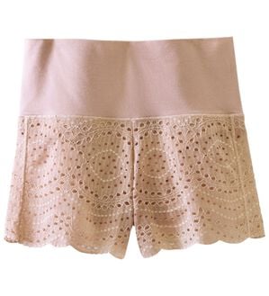 LAVIENNE（ラヴィエンヌ）の「鼠径部（そけいぶ）開放でらくらくショーツ（ショーツ）」｜ピンクレース