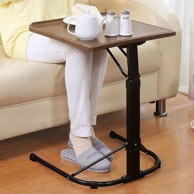 「高さと角度が変えられるマルチテーブル（ローテーブル・座卓）」