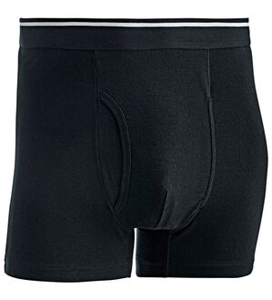 「【６枚組】新ズボンにシミを作らないパンツ同色６枚組（メンズ尿漏れパンツ）」｜ブラック