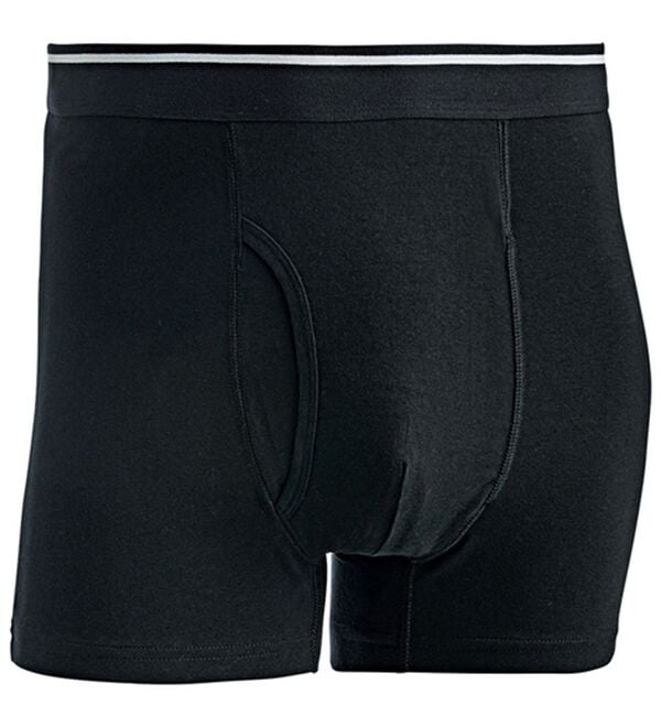 「【６枚組】新ズボンにシミを作らないパンツ同色６枚組（メンズ尿漏れパンツ）」｜ブラック