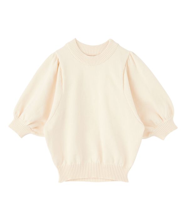 RANAN（ラナン）の「ボリュームパフスリーブニットトップス（ニット・セーター）」｜詳細画像