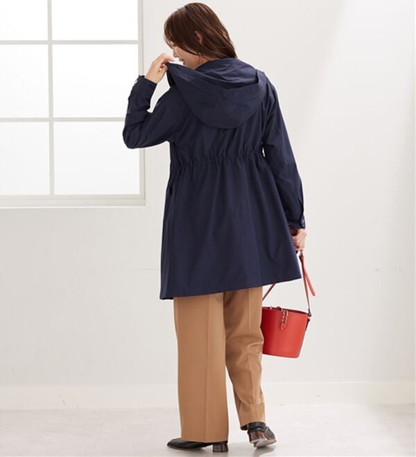 BELLUNA（ベルーナ）の「【新色追加】防風＆はっ水加工マウンテンパーカー（ハーフコート）」｜詳細画像