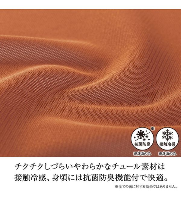 BELLUNA（ベルーナ）の「脱Ｔシャツ！チュールデザイントップス（カットソー）」｜詳細画像