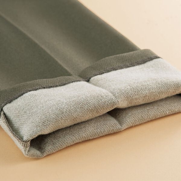 BELLUNA（ベルーナ）の「日本製ふわふわ裏綿混パンツ（フルレングスパンツ）」｜詳細画像