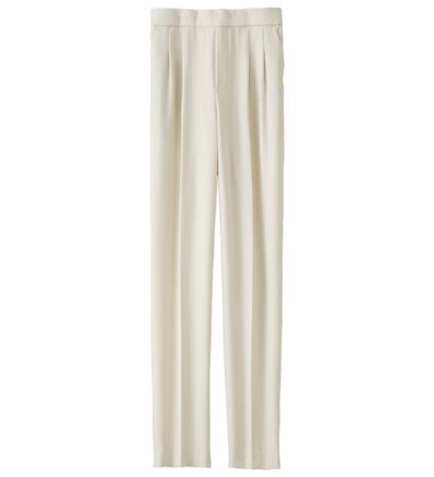 BELLUNA（ベルーナ）の「すっきり見えタックテーパードパンツ（フルレングスパンツ）」