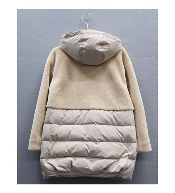 BELLUNA（ベルーナ）の「ボア切替デザインロングダウンコート（ダウンコート・ジャケット・ベスト）」｜詳細画像