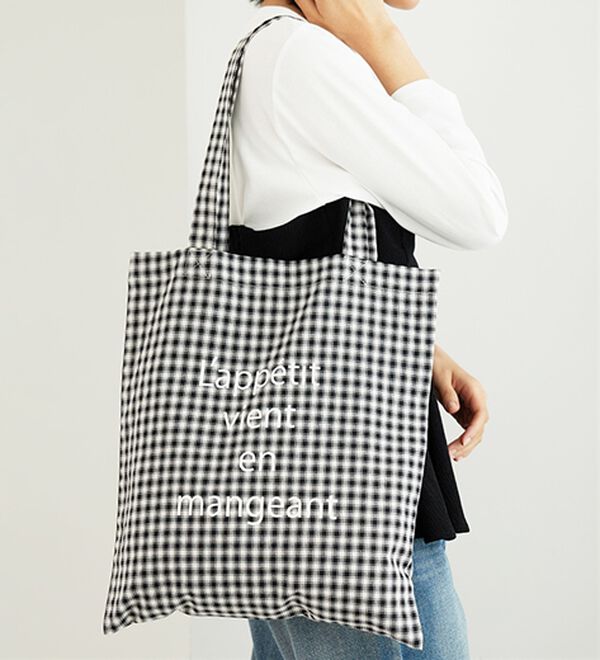 BELLUNA（ベルーナ）の「ロゴプリントトートバッグ（その他バッグ）」｜詳細画像