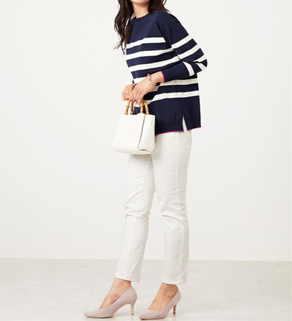 BELLUNA（ベルーナ）の「毛玉になりにくい！ニットプルオーバー（ニット・セーター）」｜詳細画像