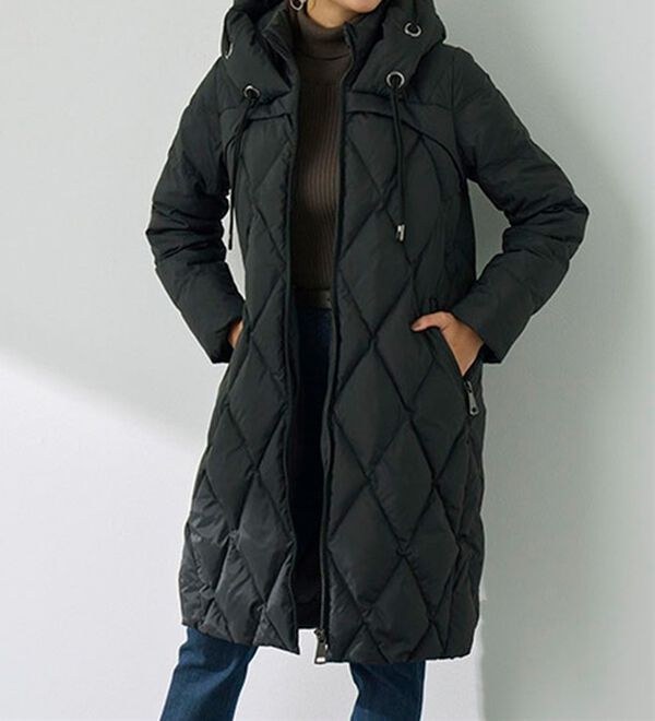 フード付き切り替えデザインダウンコートL フード付き切り替えデザインダウンコートL 楽天市場】【5%off