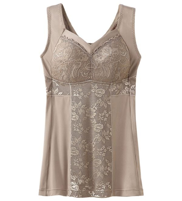 LAVIENNE（ラヴィエンヌ）の「【３色組】新・背筋シャッキリインナー（ボディスーツ・シェイパー）」｜詳細画像