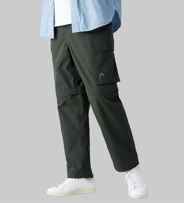 「＜ヘッド＞まさに画期的２ウェイカーゴパンツ（メンズフルレングスパンツ）」｜詳細画像
