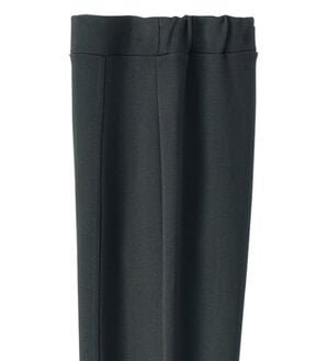 BELLUNA（ベルーナ）の「＜日本製＞毛玉になりにくいウール入りストレートパンツ（フルレングスパンツ）」｜黒