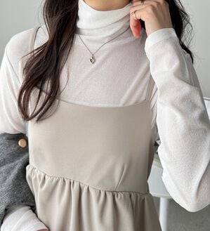 GeeRA（ジーラ）の「シアースラブハイネックトップス（カットソー）」｜詳細画像