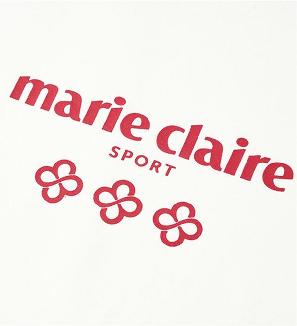 RANAN（ラナン）の「ロゴ入りロングＴシャツ＜ｍａｒｉｅ　Ｃｌａｉｒｅ　ＳＰＯＲＴ＞（カットソー）」｜詳細画像