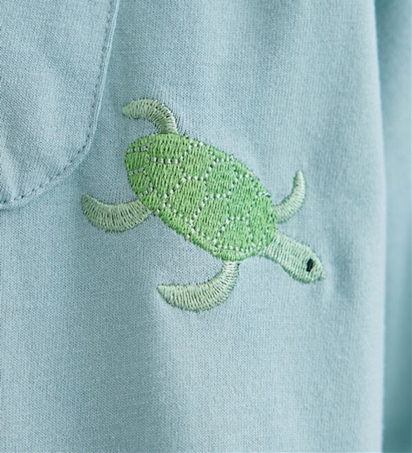 BELLUNA（ベルーナ）の「海の生き物刺しゅうビッグプルオーバー（カットソー）」｜詳細画像