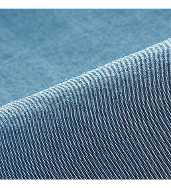 BELLUNA（ベルーナ）の「ＵＶカットひんやり軽いデニムブルゾン（ブルゾン）」｜詳細画像