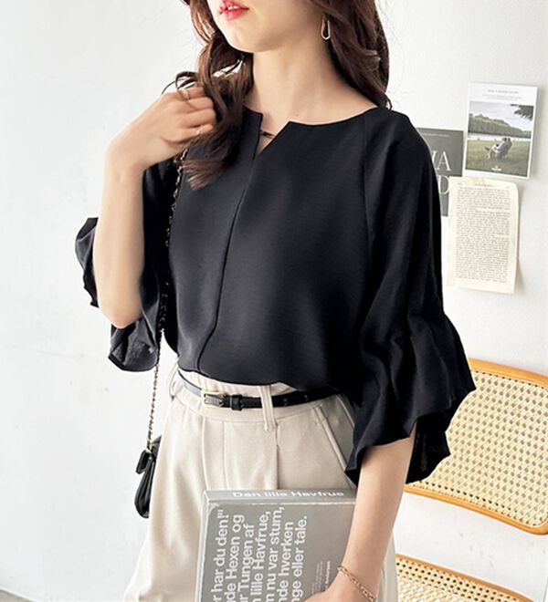 GeeRA（ジーラ）の「３ＷＡＹタックドルマンブラウス（ブラウス）」｜詳細画像