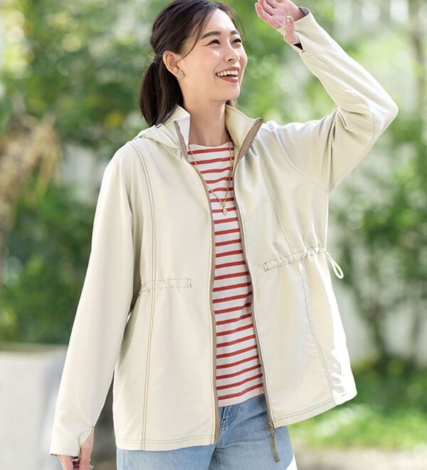 ルフラン（ルフラン）の「日差しに負けない＊軽量ＵＶジャケット（ブルゾン）」｜詳細画像